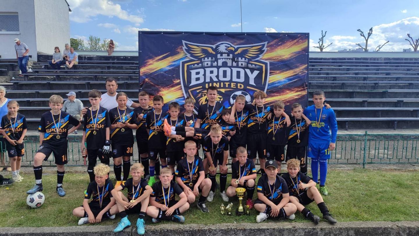 Урочисте відкриття футбольного клубу Brody United та масштабний дитячий турнір у Бродах