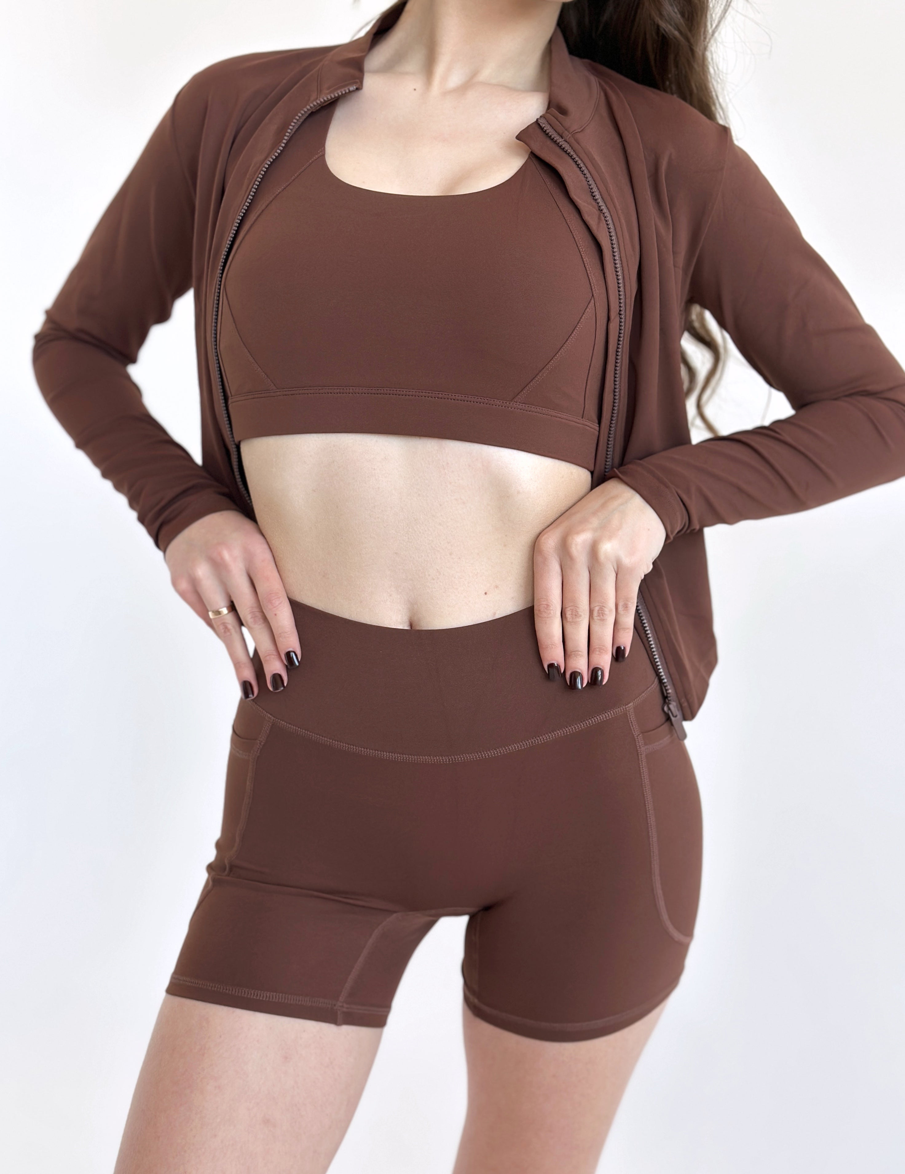 Комплект топ + кофта + велосипедки Gera 7106 7109 7110