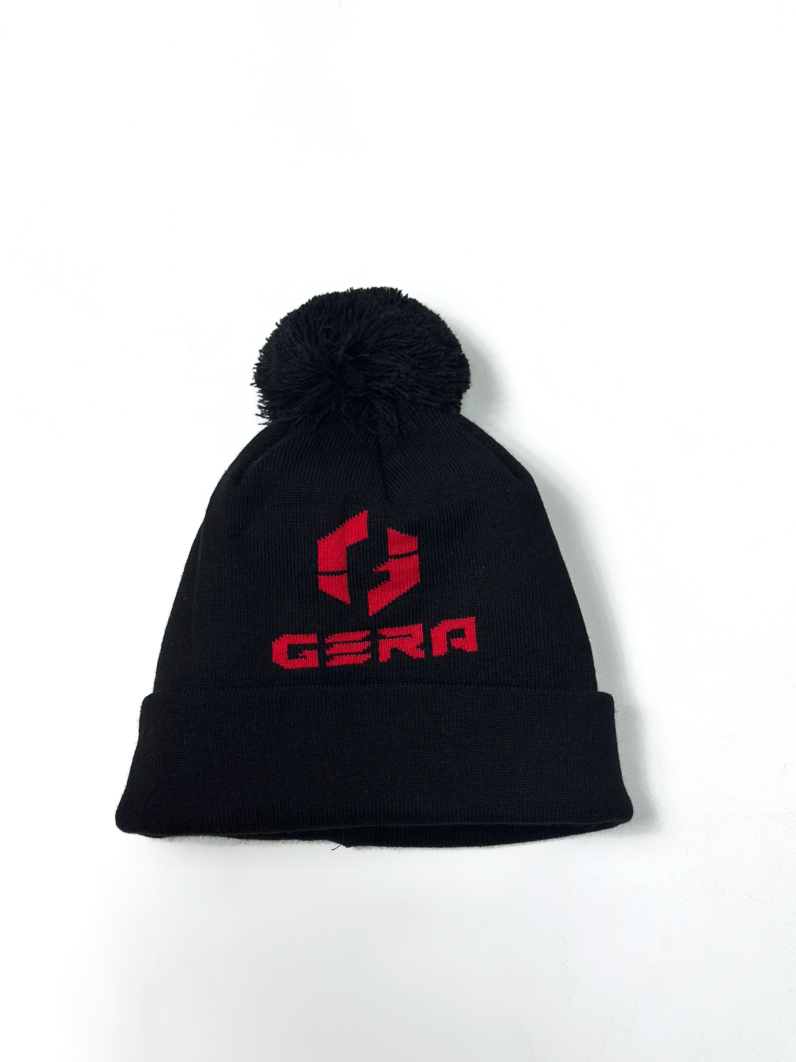 Шапка в'язана з помпоном Gera 1.05.1