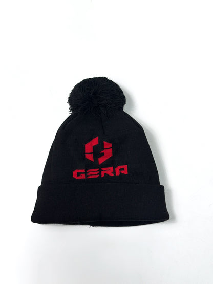 Шапка в'язана з помпоном Gera 1.05.1