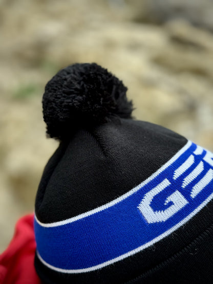 Шапка в'язана з помпоном Gera 1.05.0